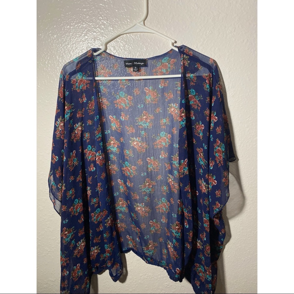 Floral cardigan